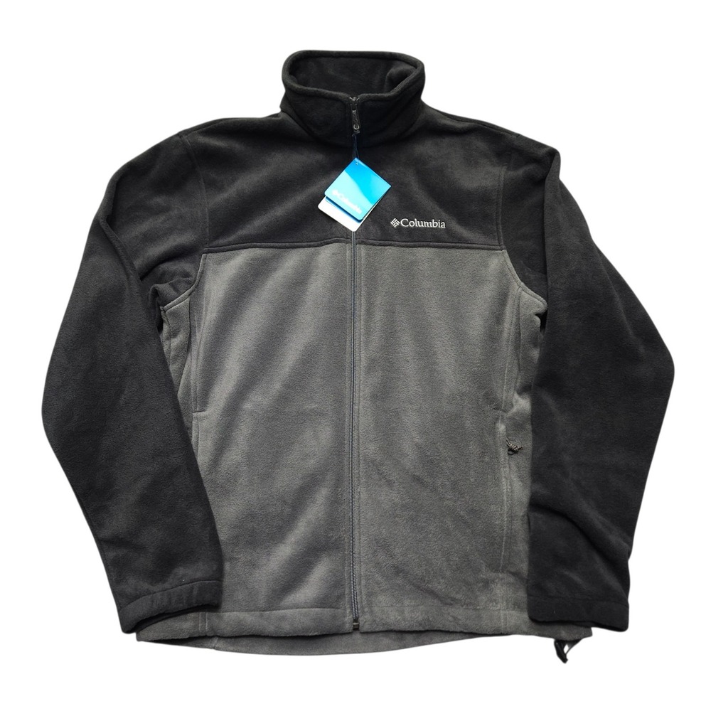 Columbia Mens Steens Mountain Full Zip 2.0 Fleece Jacket Black Grey WM3220-011 M